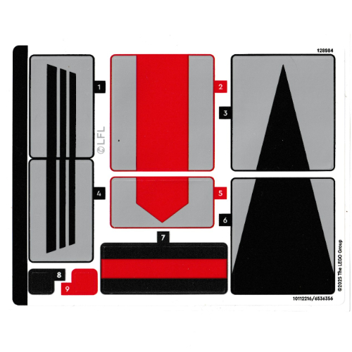 Image Of Sticker Sheet for Set 75429-1